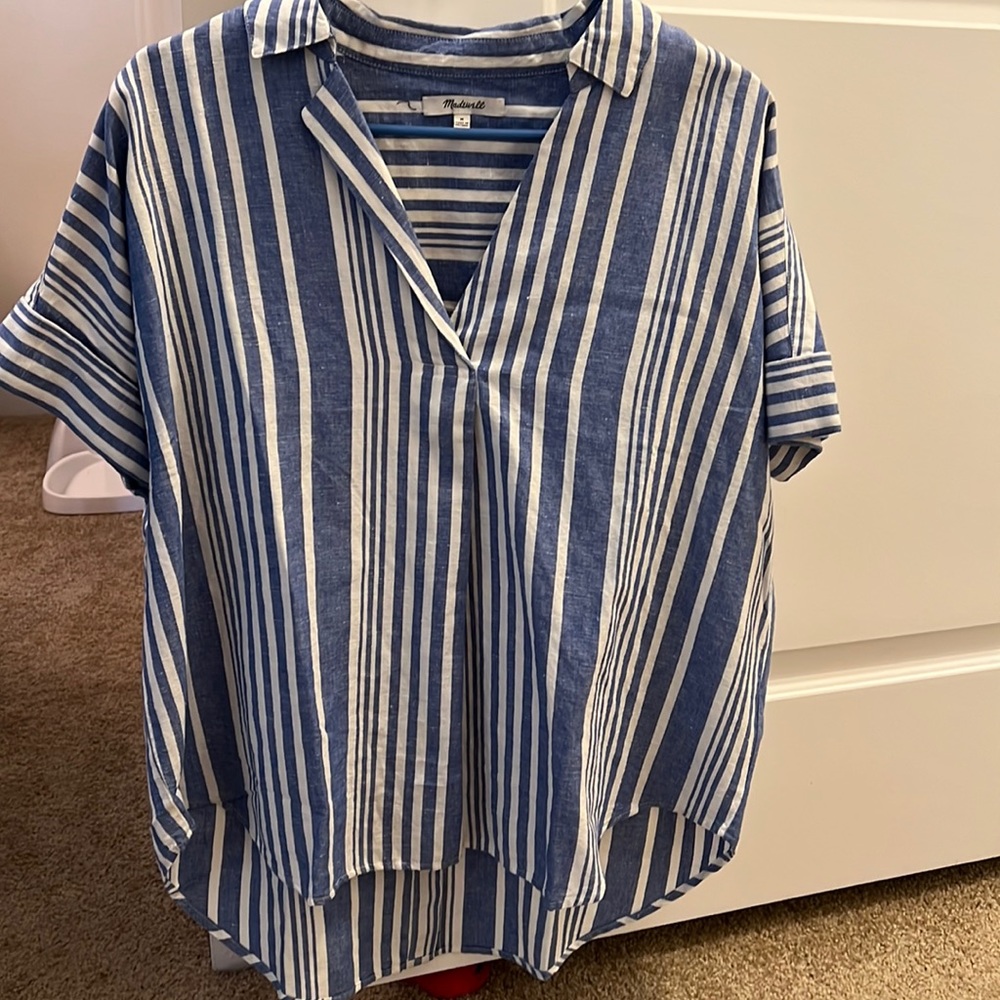 Madewell striped pullover